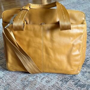 The Bridge Wayfarer Tan Leather Men's Briefcase
